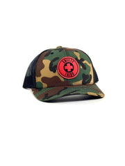 SAFETY THIRD-SNAPBACK CAMO/BLACK