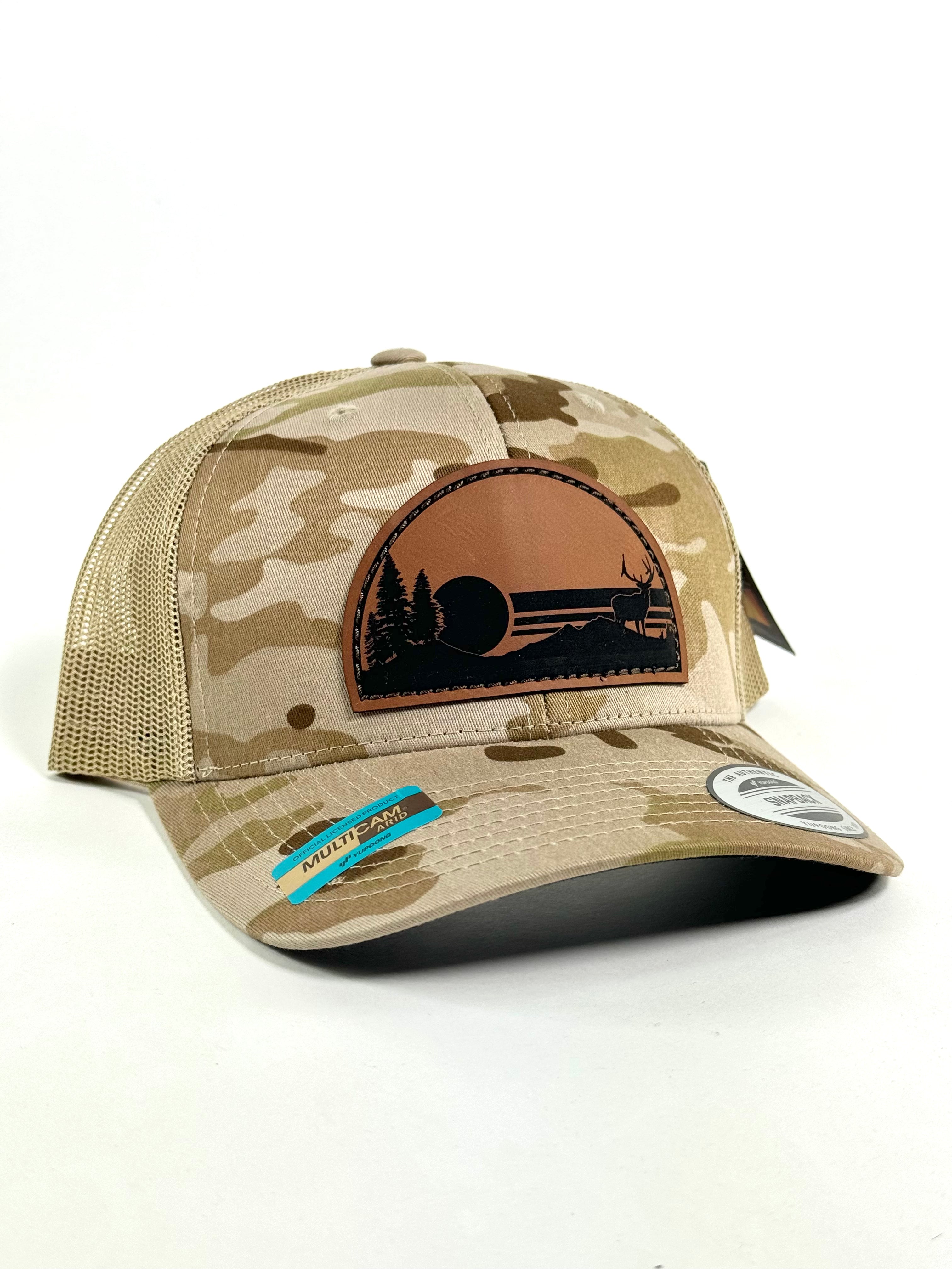 MTN ELK MULTICAM ARID/ TAN SNAPBACK