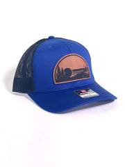 MTN ELK BLACK/BLUE SNAPBACK