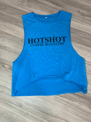 HOTSHOT COFFEE ROASTERS MUSCLE TANK (TEAL)